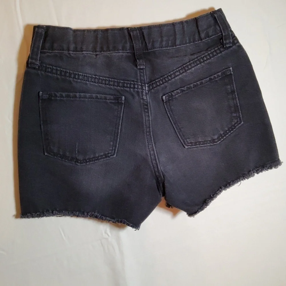 Old Navy Dark Wash Girls Jeans Shorts Size 10